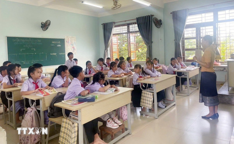 Tôn vinh tiếng Việt: Nơi ươm mầm tình yêu tiếng Việt tại Lào